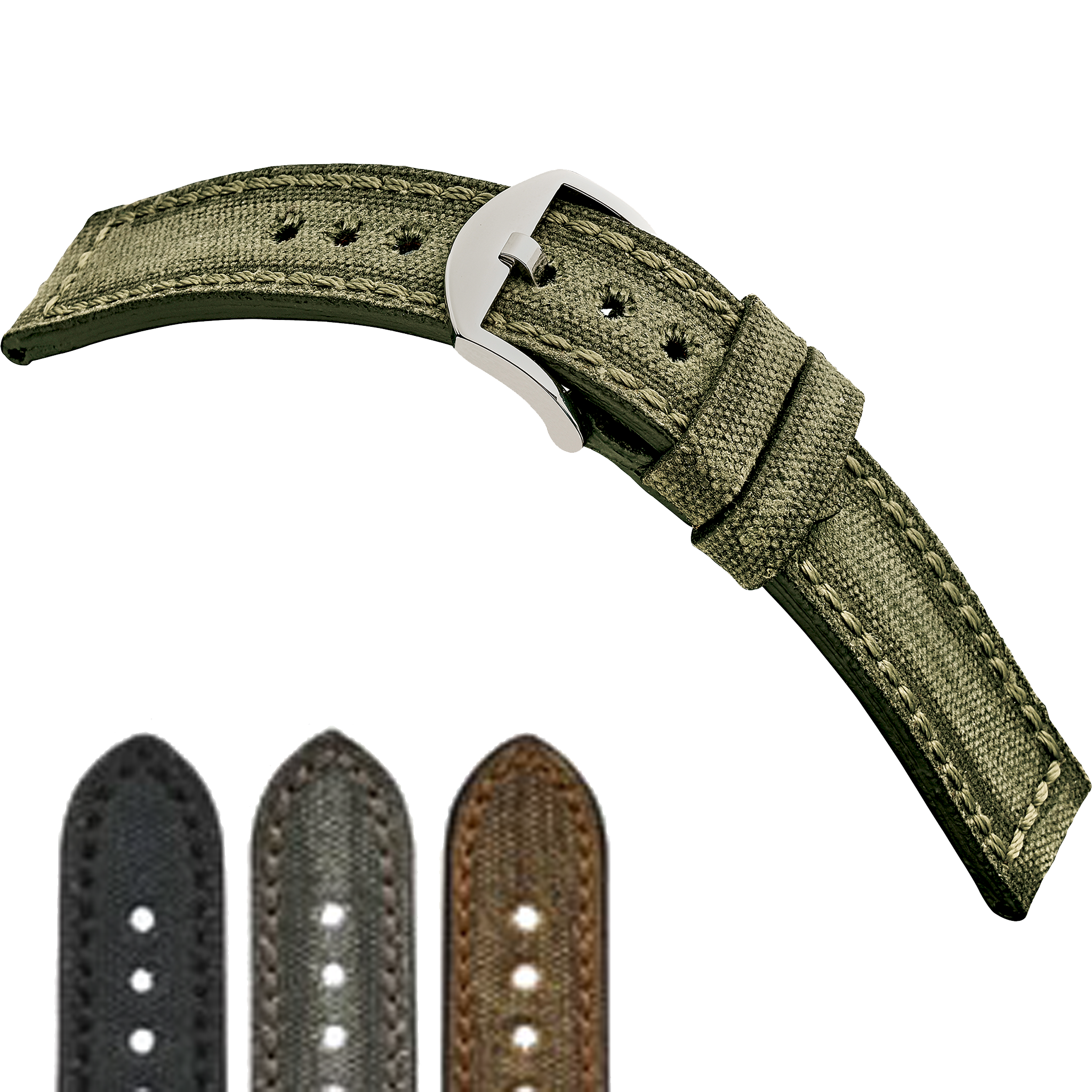 Rios 1931 Watch Bands Maryland Genuine Canvas Vintage