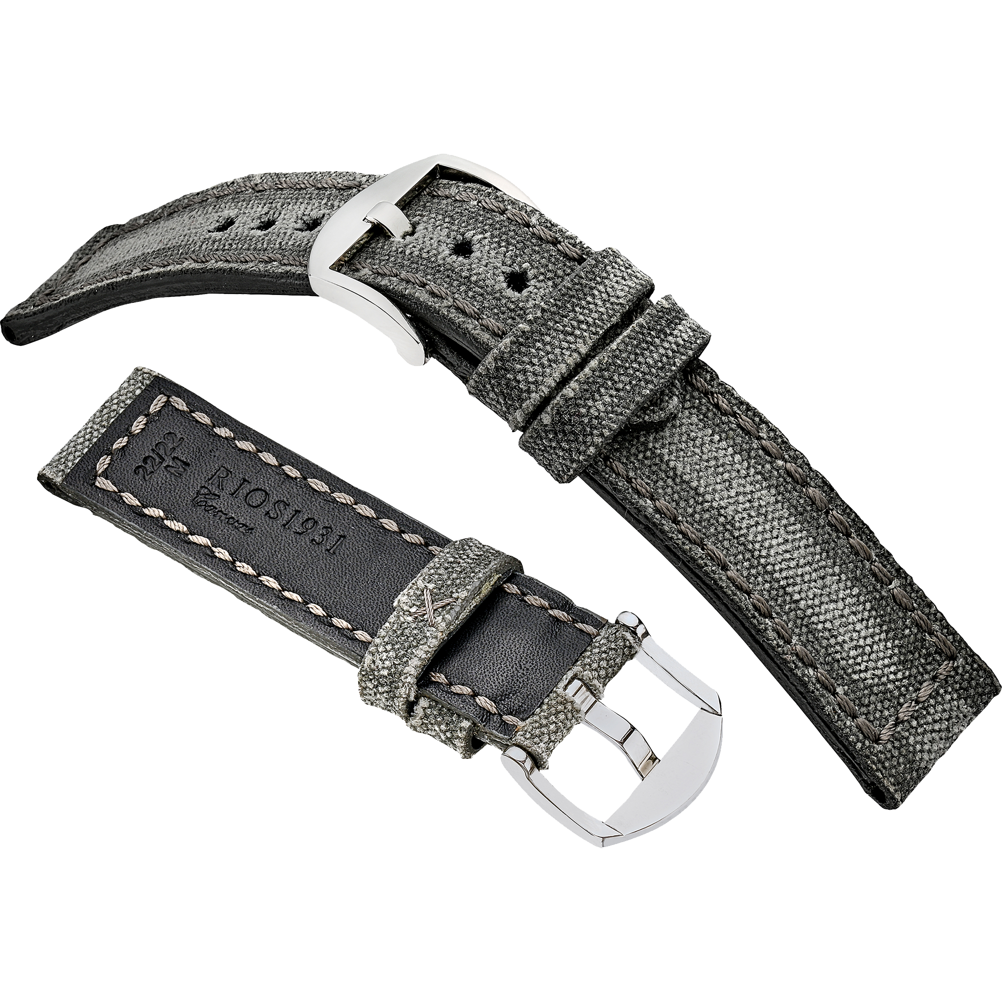 Rios 1931 Watch Bands - Maryland - Genuine Canvas / Vintage