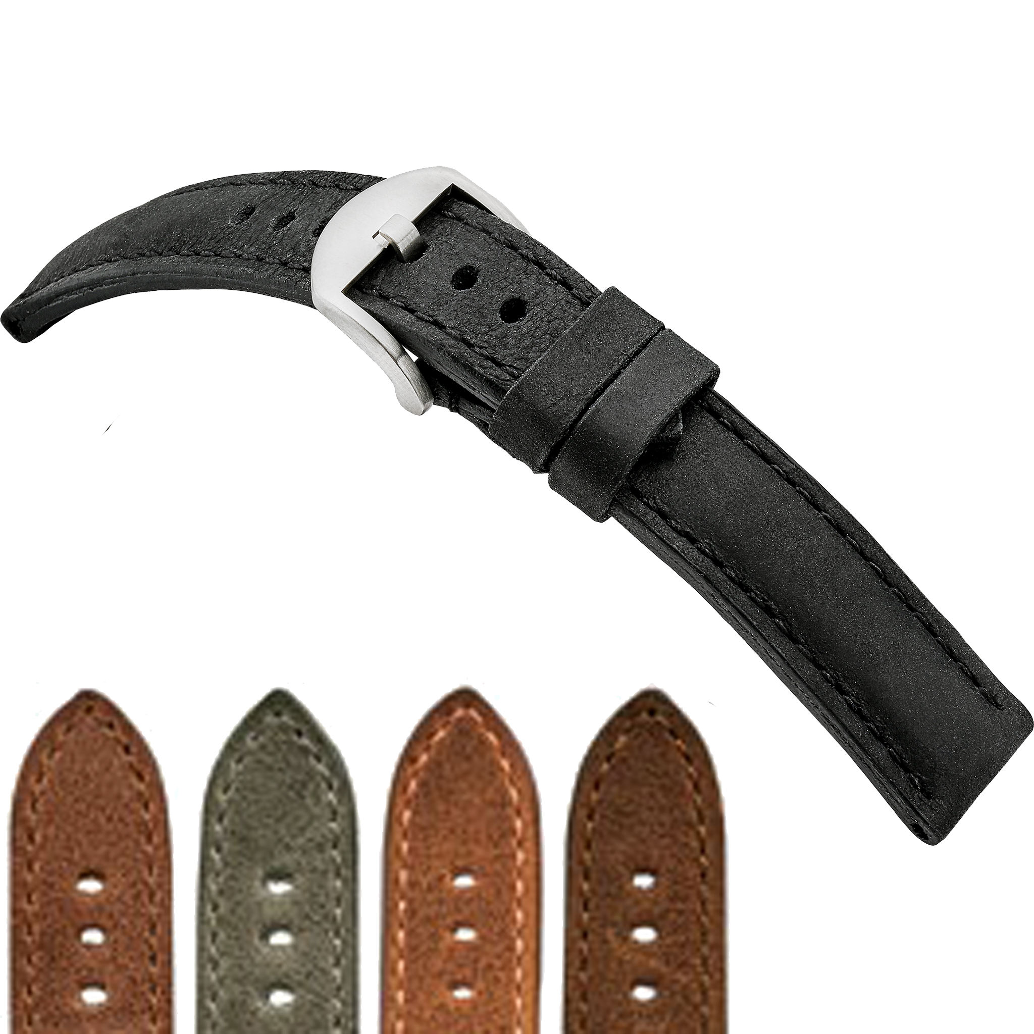 Rios 1931 Watch Bands  - Derby - Genuine Vintage Leather