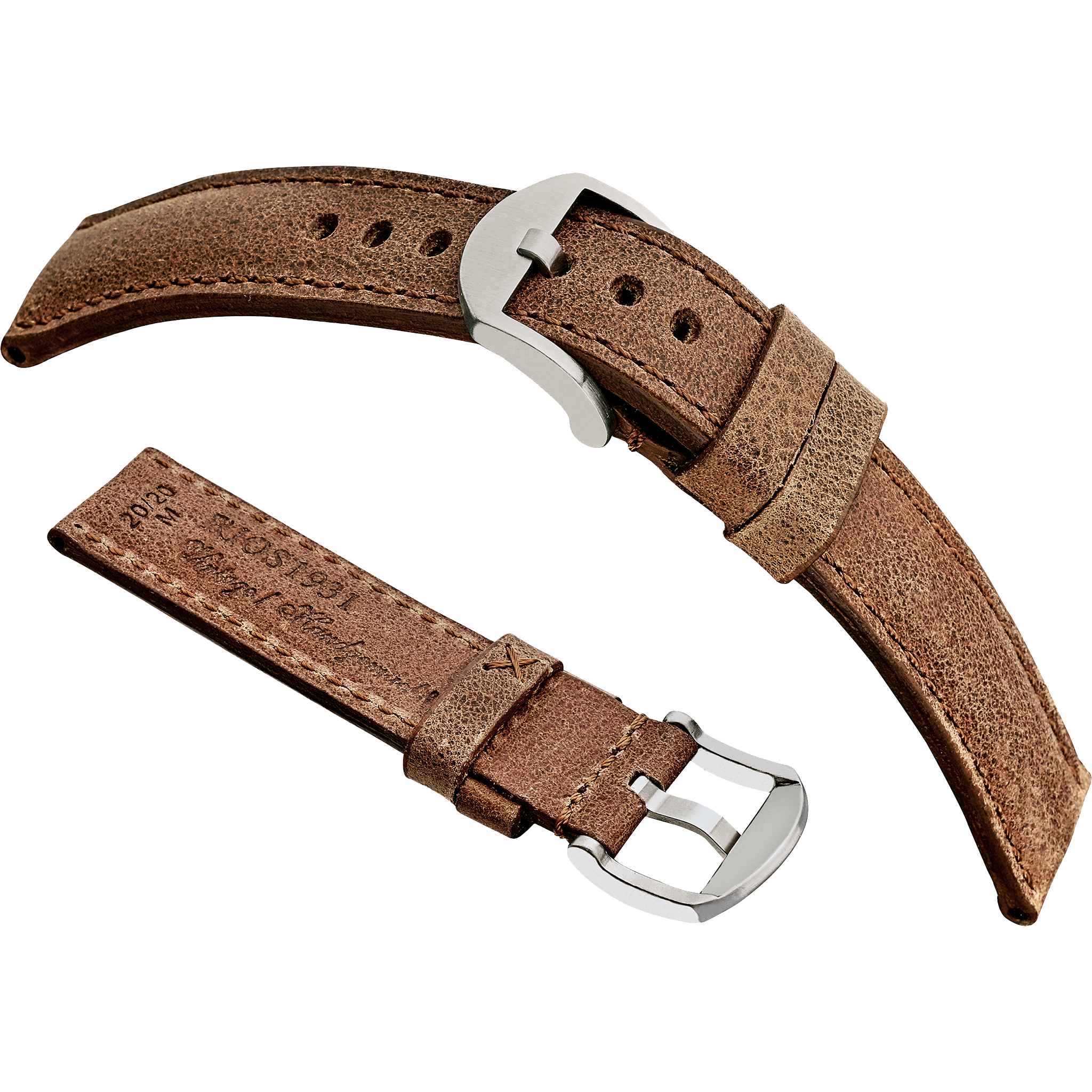 Rios 1931 Watch Bands  - Derby - Genuine Vintage Leather
