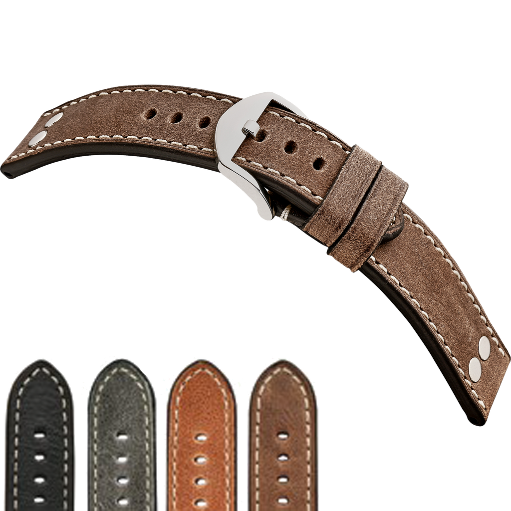 Rios 1931 Watch Bands - Chesterfield - Genuine Vintage Leather