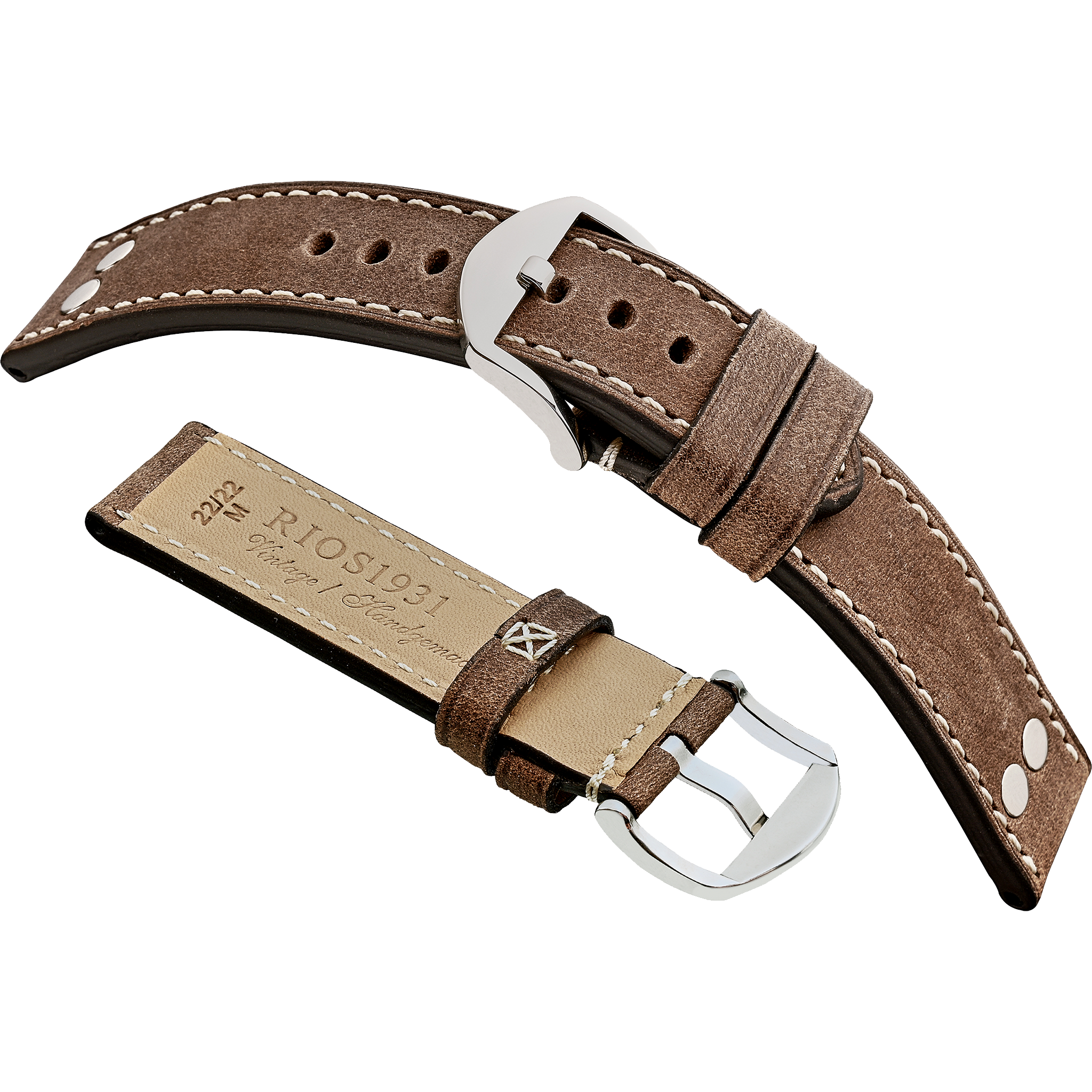 Rios 1931 Watch Bands - Chesterfield - Genuine Vintage Leather