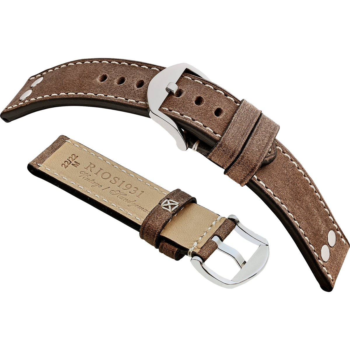 Rios 1931 Watch Bands - Chesterfield - Genuine Vintage Leather