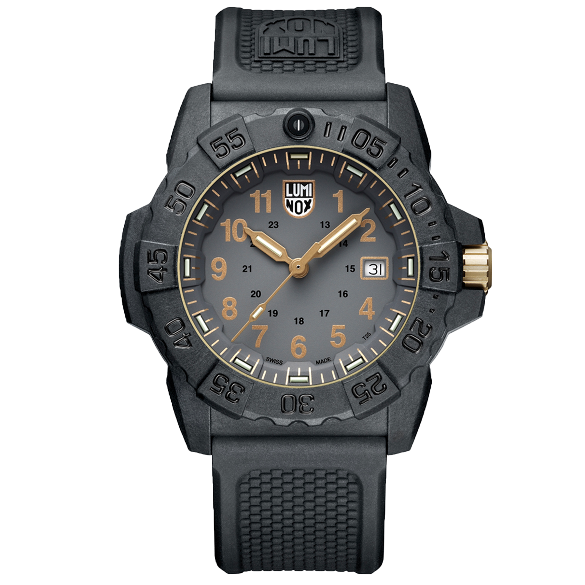 Luminox Navy Seal Watch 3500 Series Black Gold