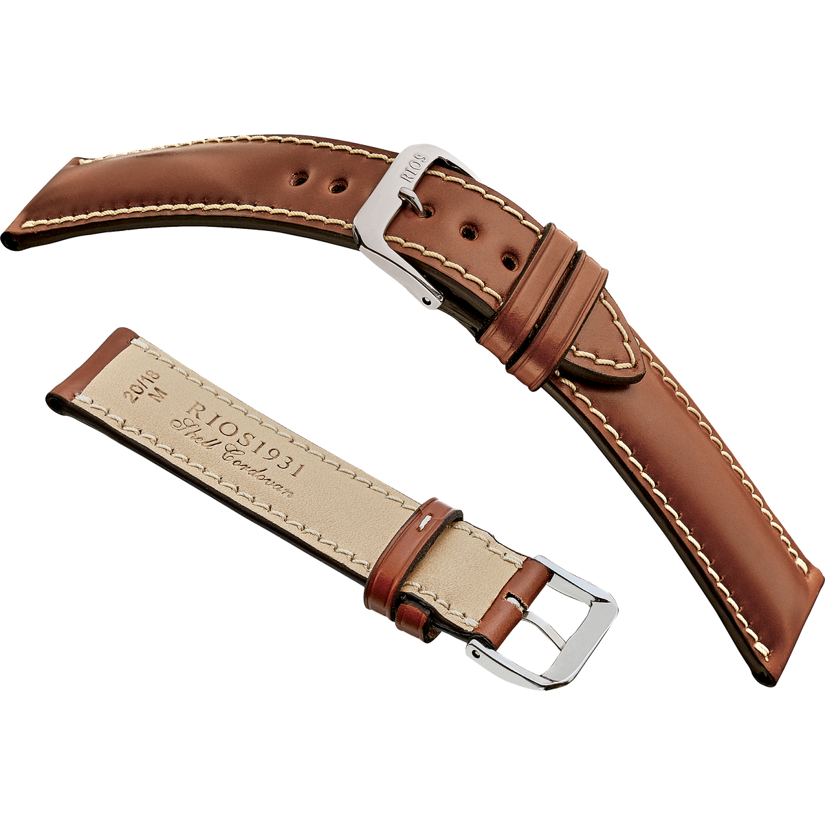 Rios 1931 Watch Bands - New York - Genuine Shell Cordovan Leather