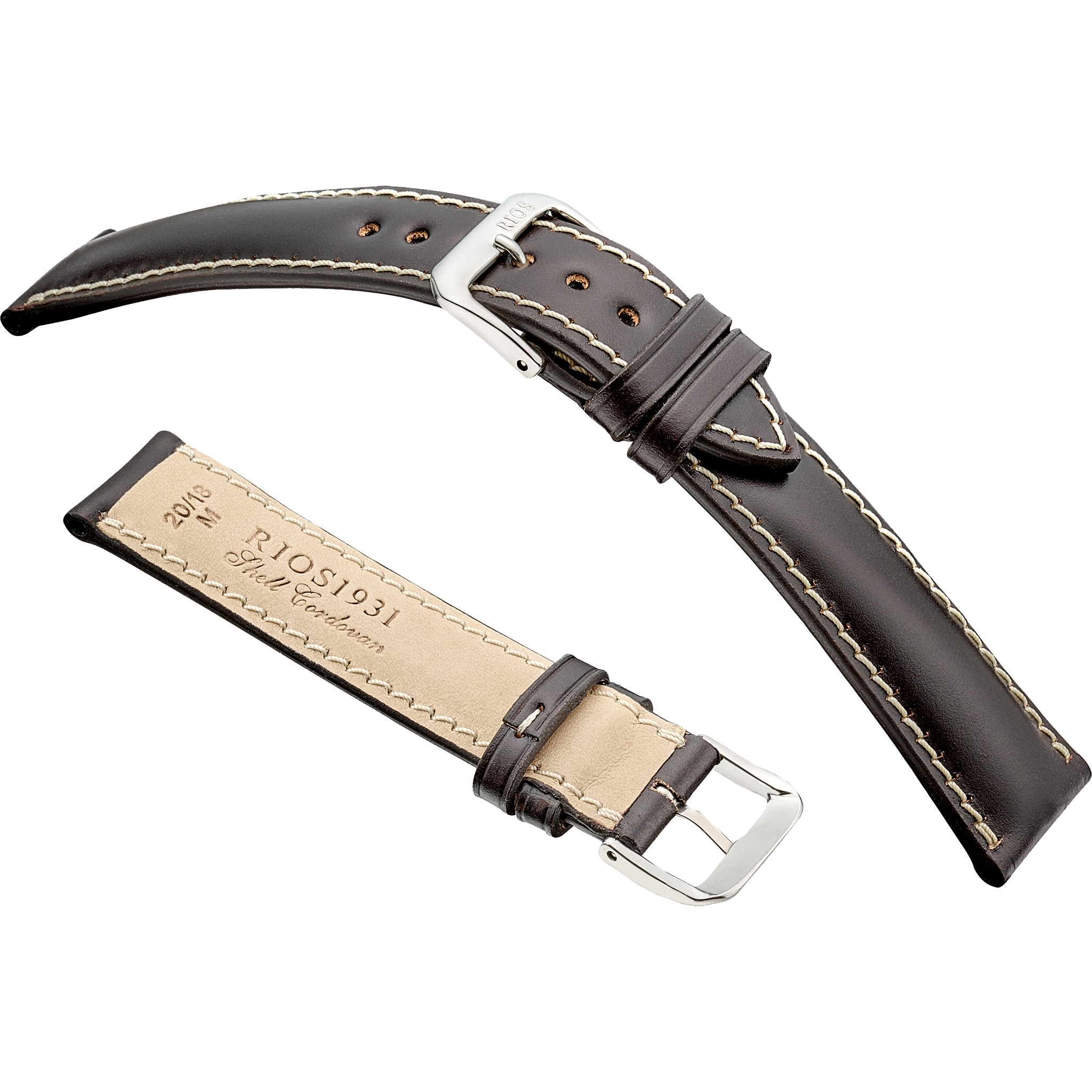 Rios 1931 Watch Bands - New York - Genuine Shell Cordovan Leather