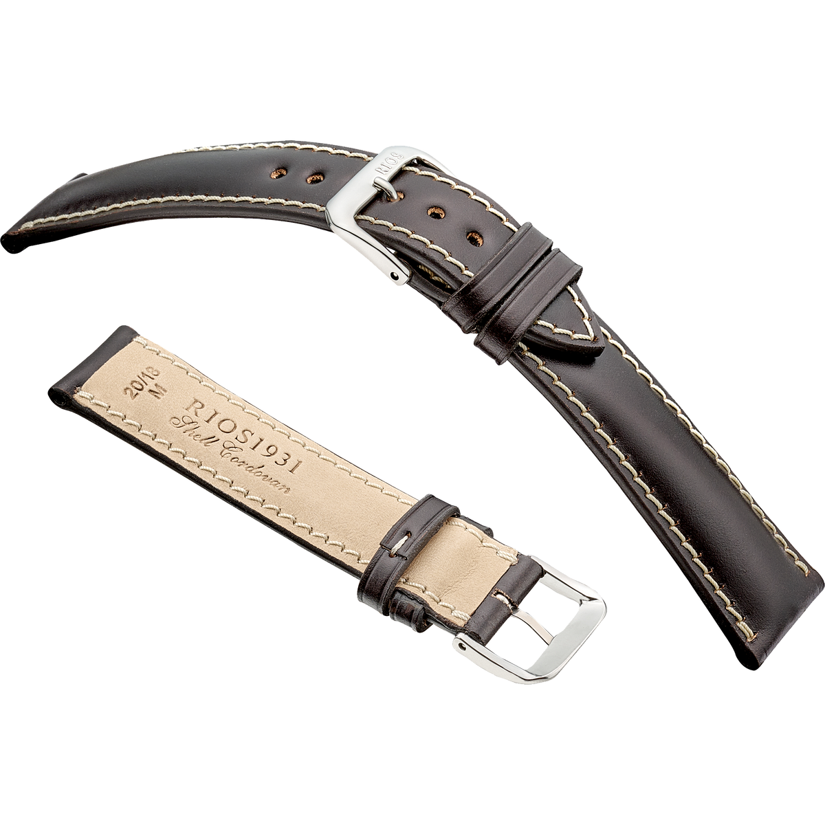 Rios 1931 Watch Bands - New York - Genuine Shell Cordovan Leather