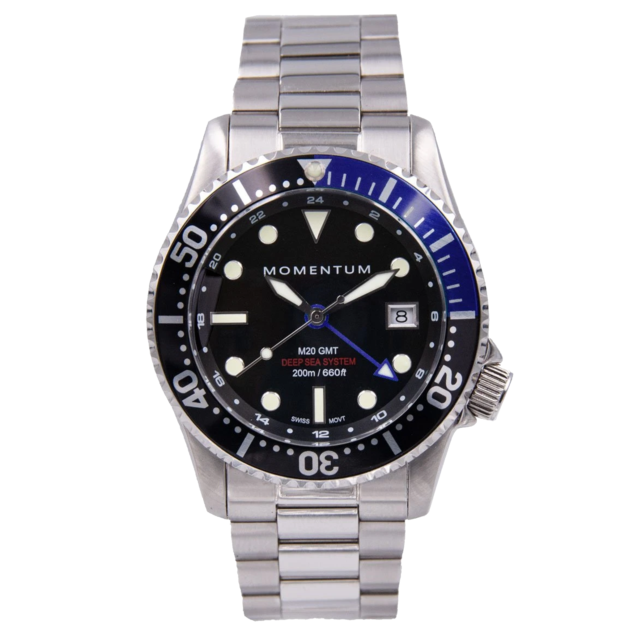 Momentum M20 GMT DSS - Black Dial 1M-DN24BS0