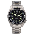 Momentum M1 Deep 6 - S/S with Black Dial - 1M-DV06BS00