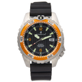 Momentum M1 Deep 6 - Black Dial with orange Bezel - 1M-DV06O9B