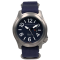 Momentum Steelix - Blue Dial on Nato 1M-SP74U7U