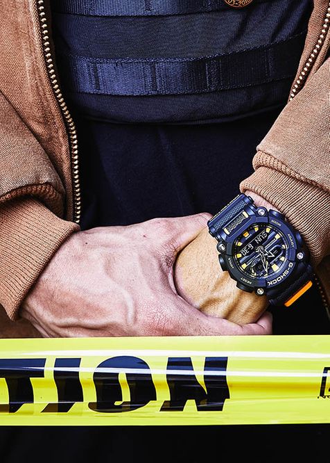 Casio G-Shock -  GA900 Series Black and Yellow - GA900A-1A9