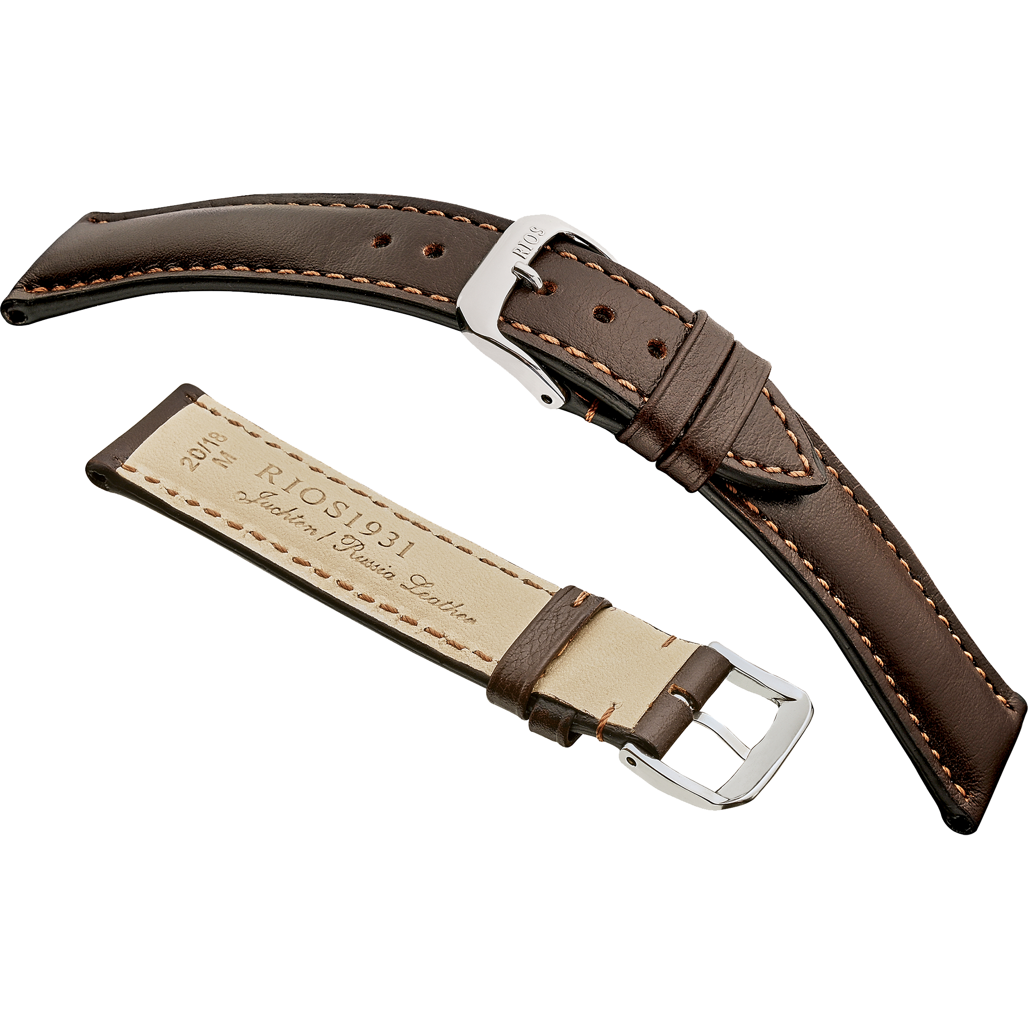 Rios 1931 Watch Bands  - Moscow - Genuine Russia Leather
