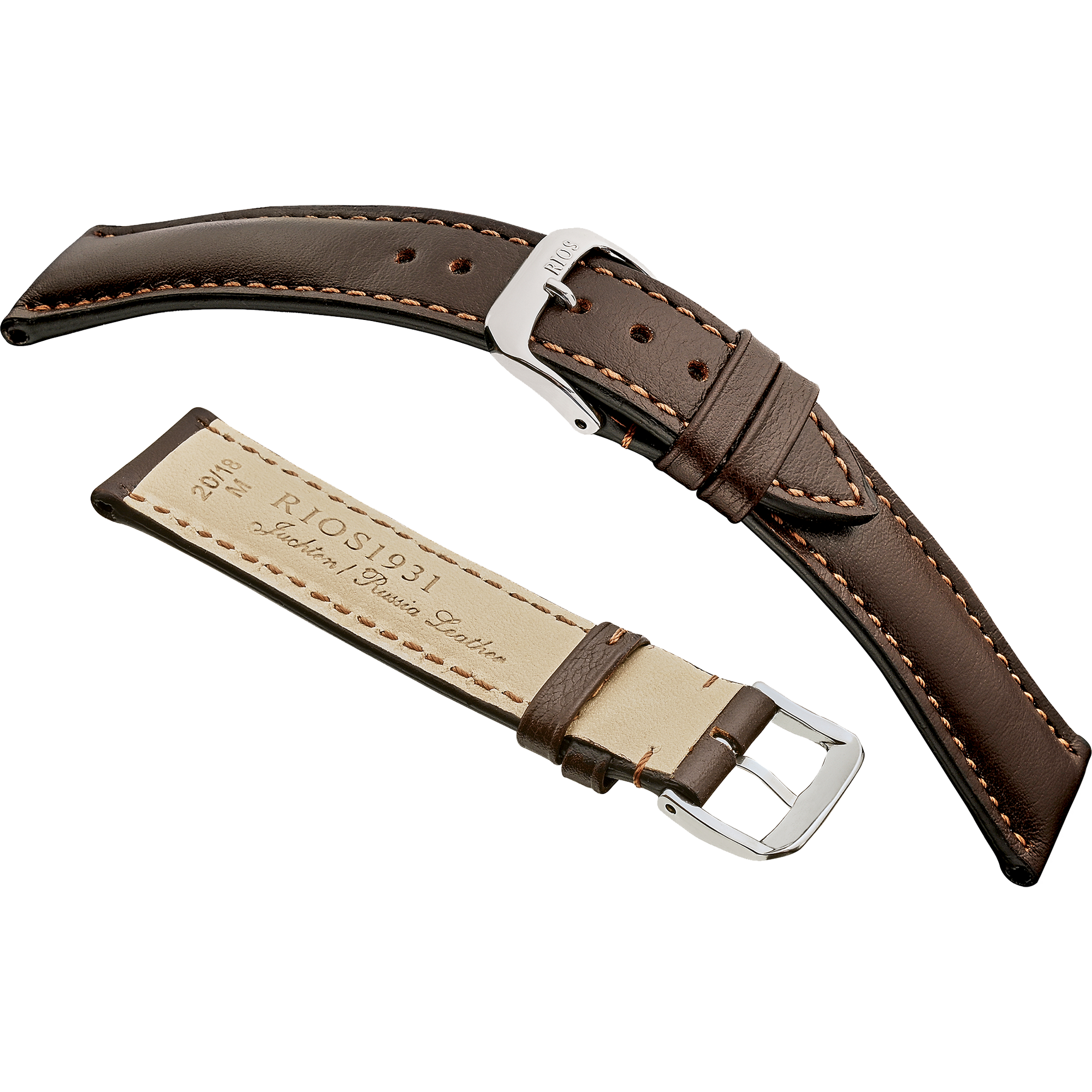 Rios 1931 Watch Bands  - Moscow - Genuine Russia Leather