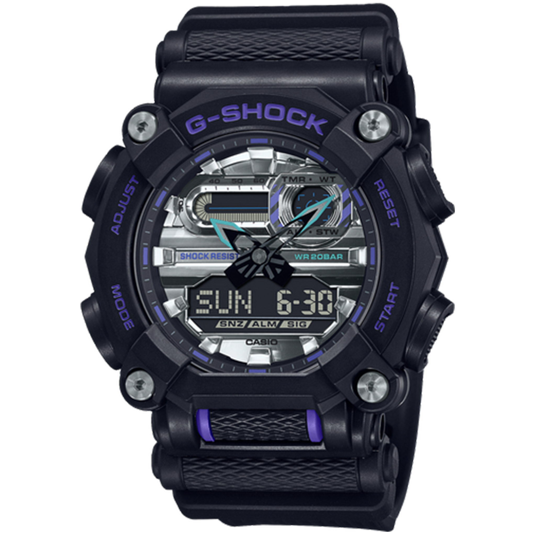 Casio G-Shock -  GA900 Series Black - GA900AS-1A