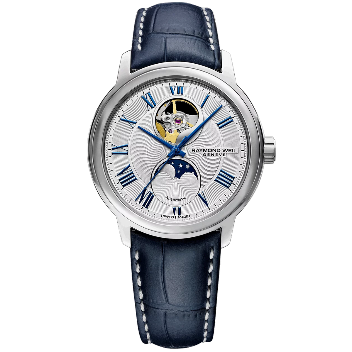 Raymond Weil Watch Maestro Men s Automatic Moon Phase 2239M ST 00659