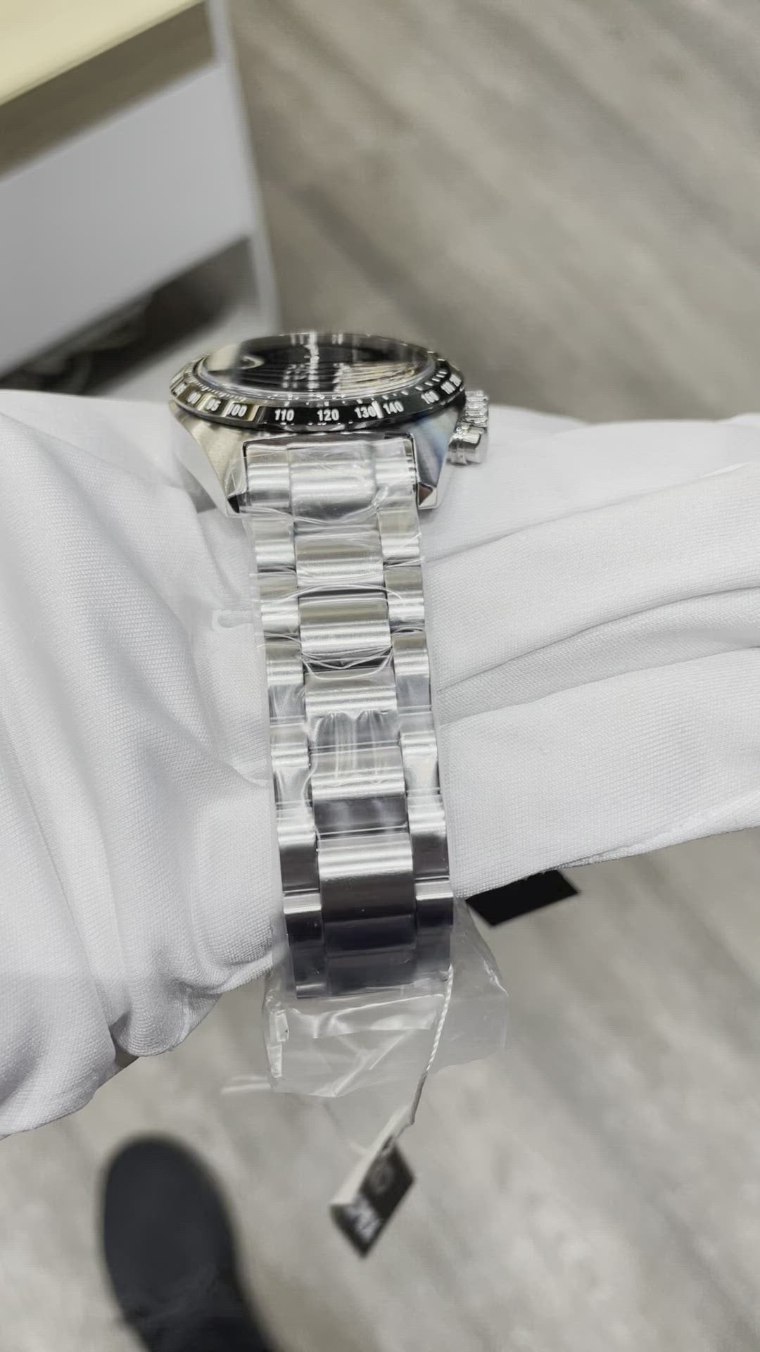 ਸੀਕੋ ਪ੍ਰੋਸਪੈਕਸ - ਸਪੀਡਟਾਈਮਰ - ਬਲੈਕ ਡਾਇਲ 