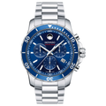 Movado Series 800 Chronograph - Stainless Steel with Blue Dial