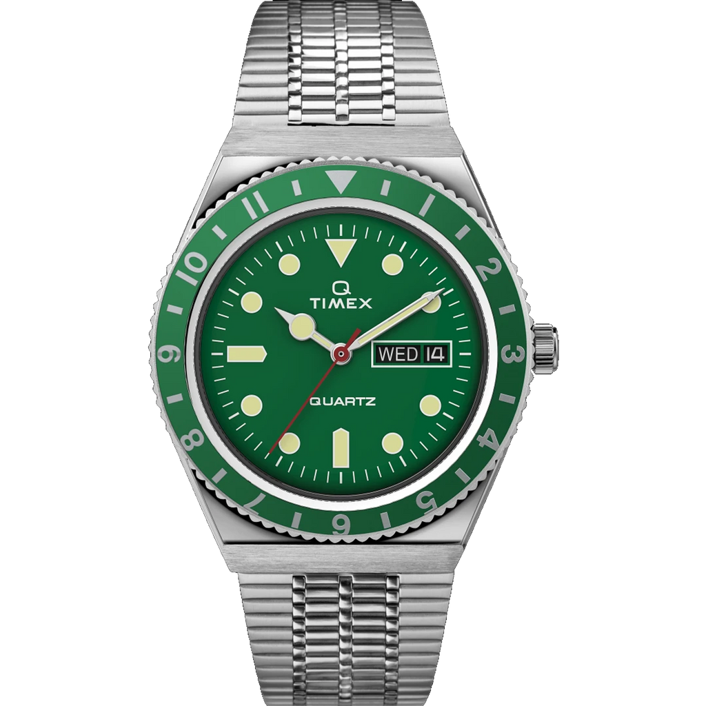 Timex - Q Reissue - Green 2U61700