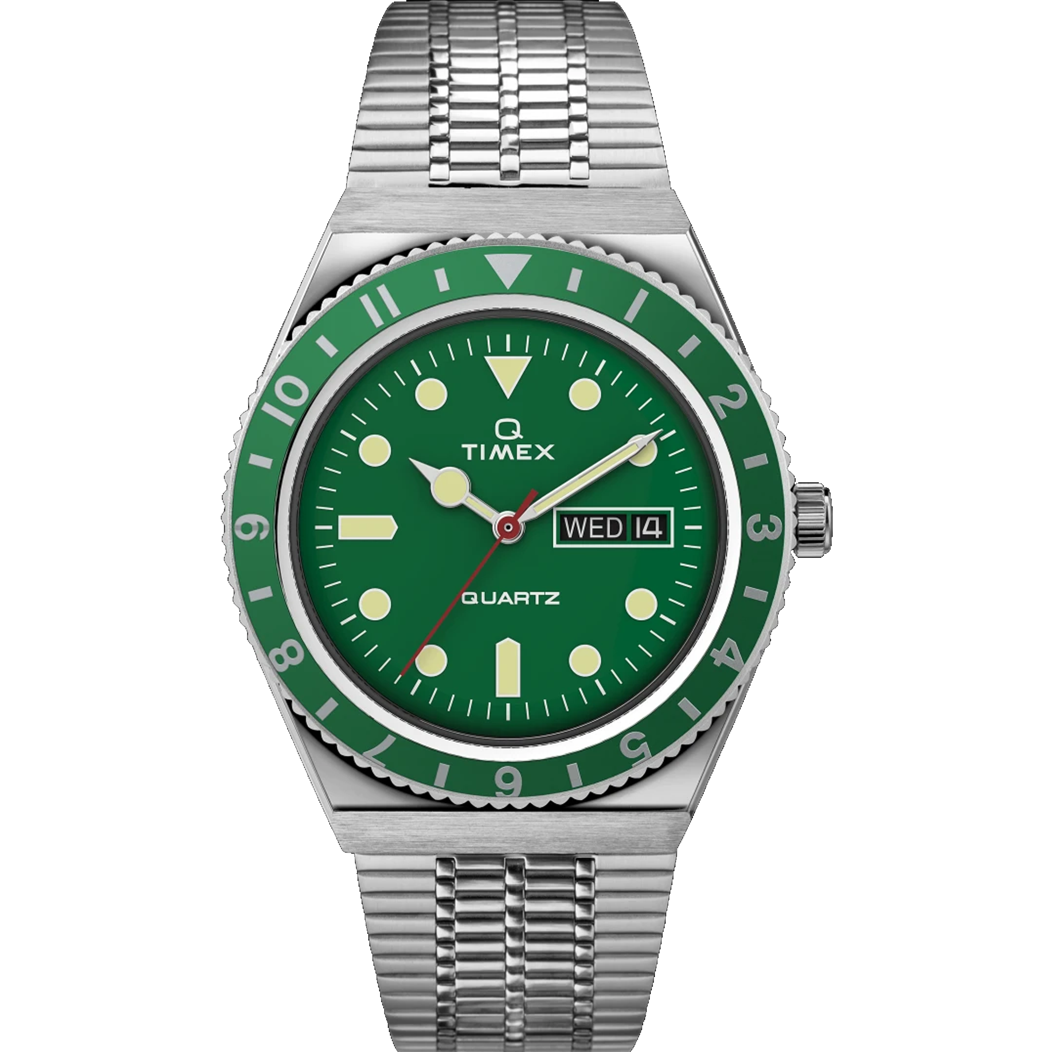 Timex - Q Reissue - Green 2U61700