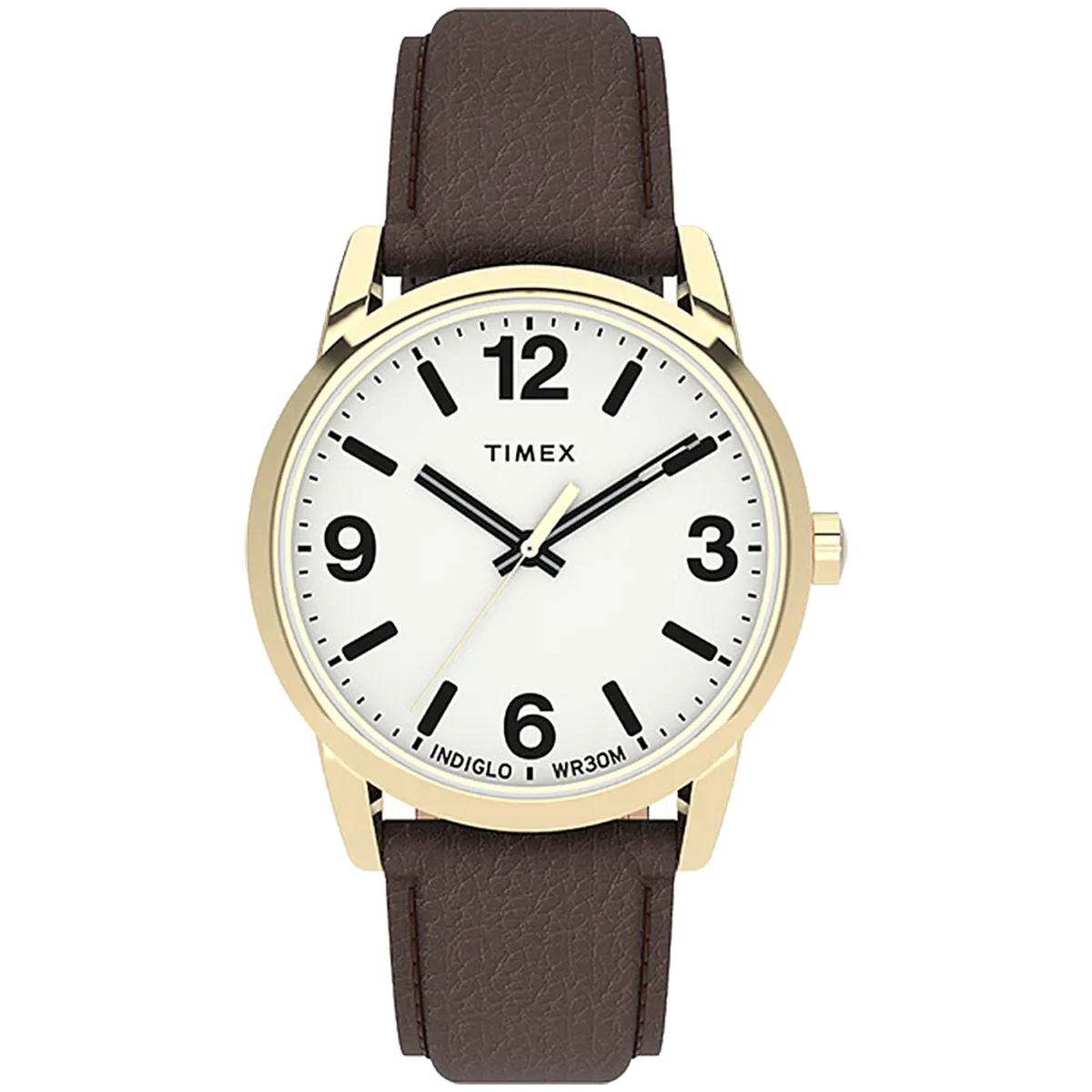 Timex - Easy Reader Bold 38mm Leather Strap Watch