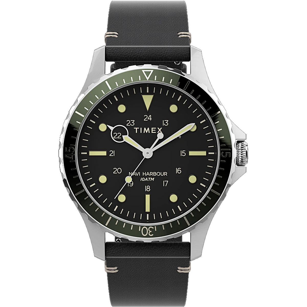 Timex - NAVI XL 41MM - Green Bezel