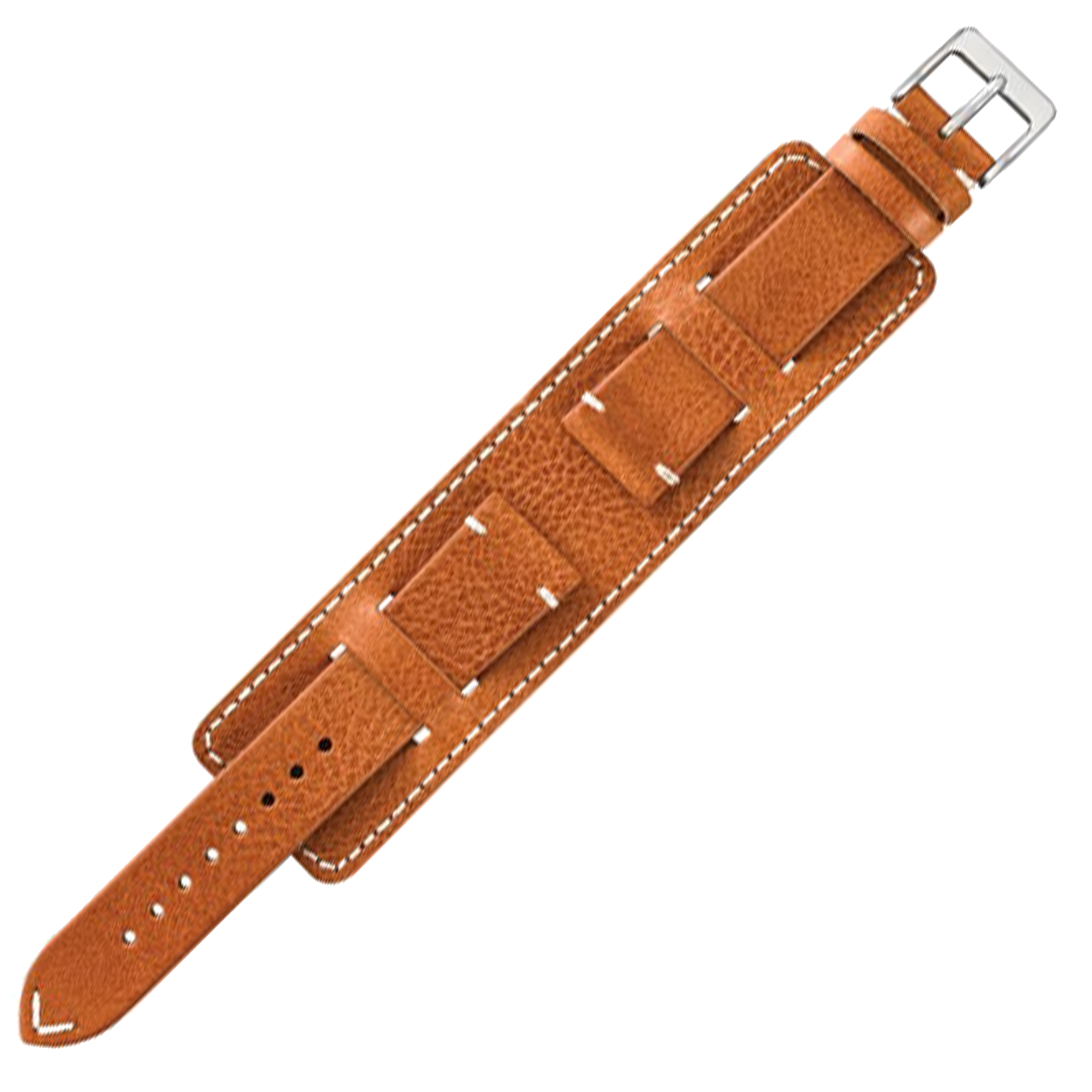 Alpine Watchstrap - Vintage Leather Cuff