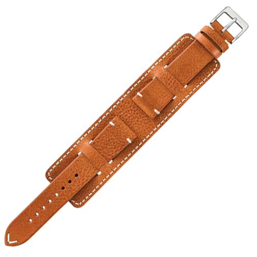 Alpine Watchstrap - Vintage Leather Cuff