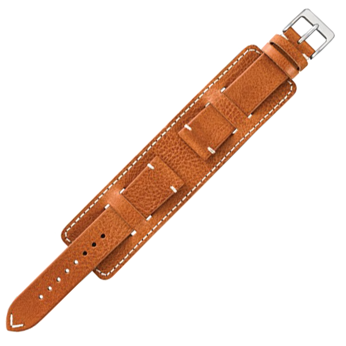 Alpine Watchstrap - Vintage Leather Cuff
