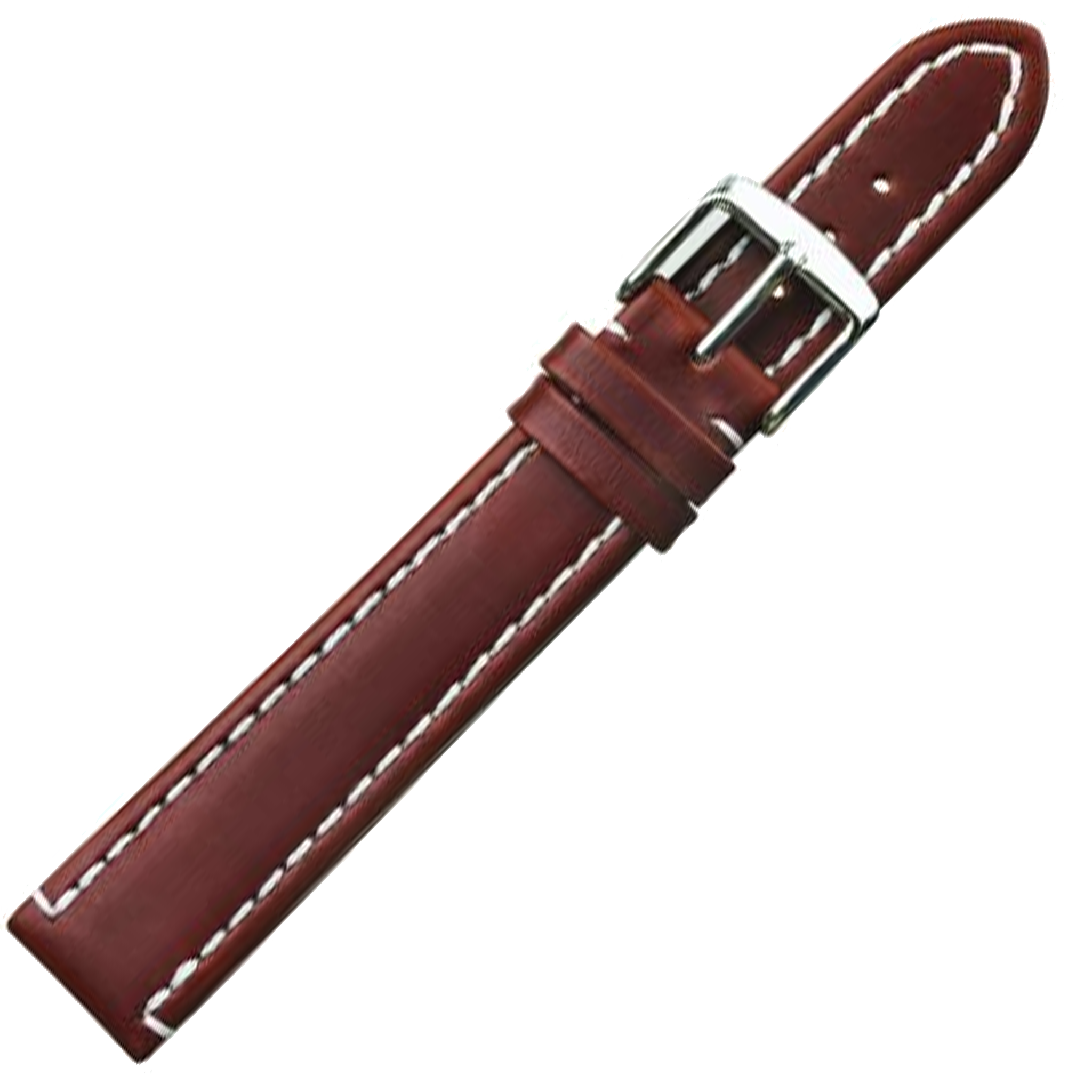 Alpine Watchstrap - Stitched Oiled Leather