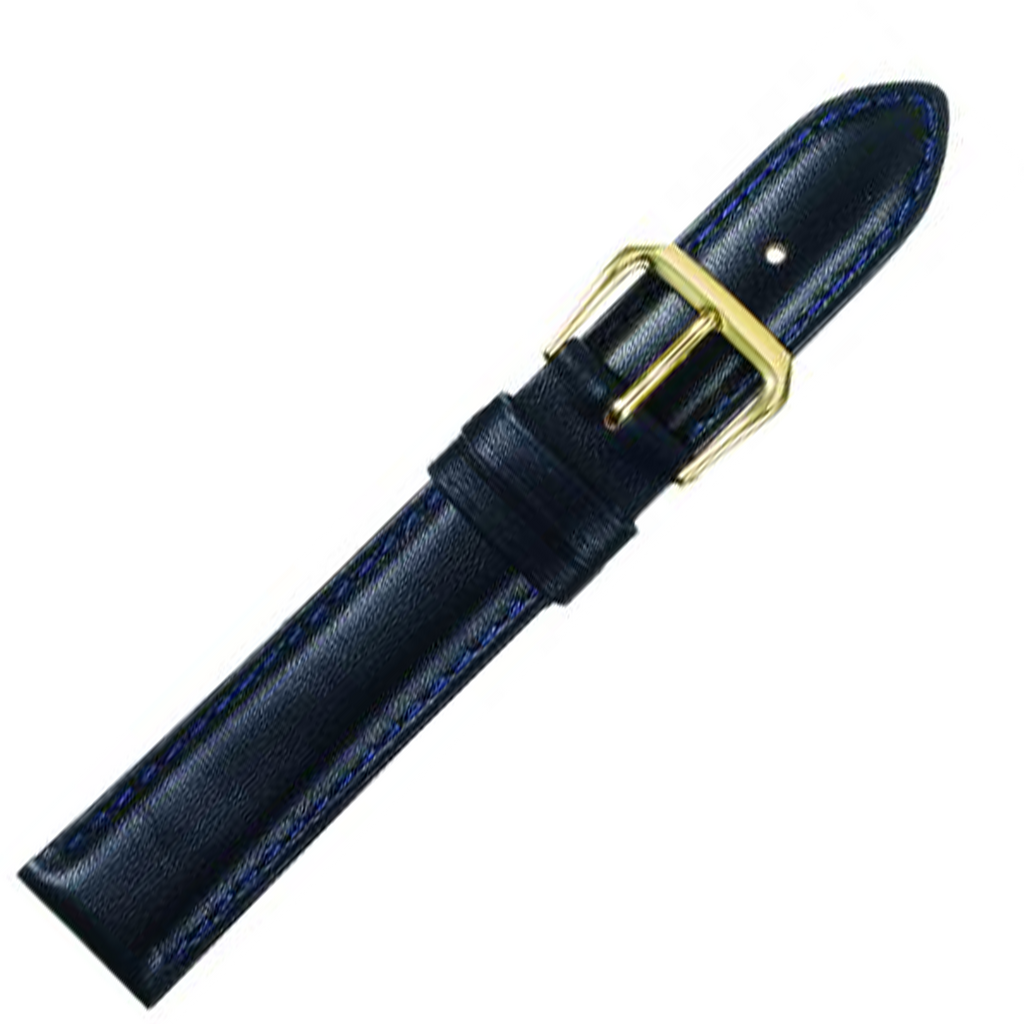 Alpine Watchstrap - Smooth Padded Stitched