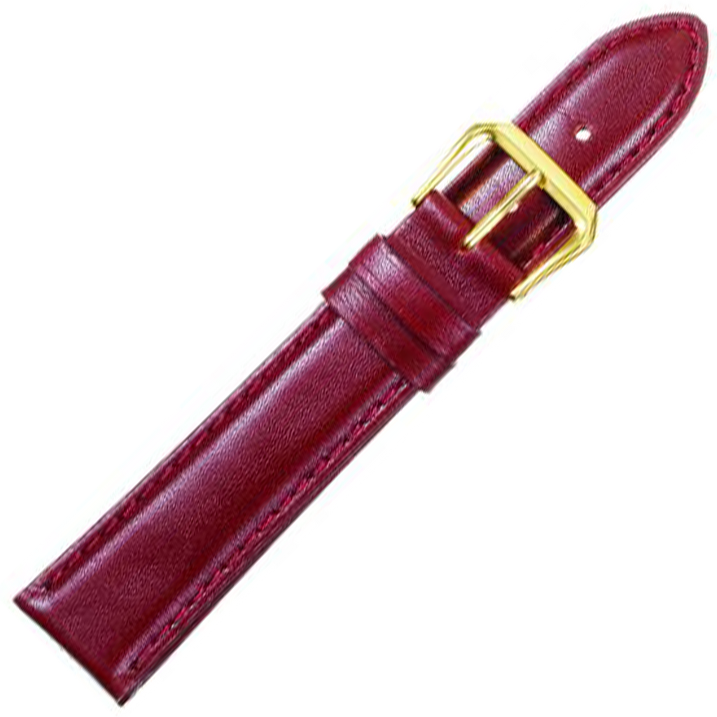 Alpine Watchstrap - Smooth Padded Stitched