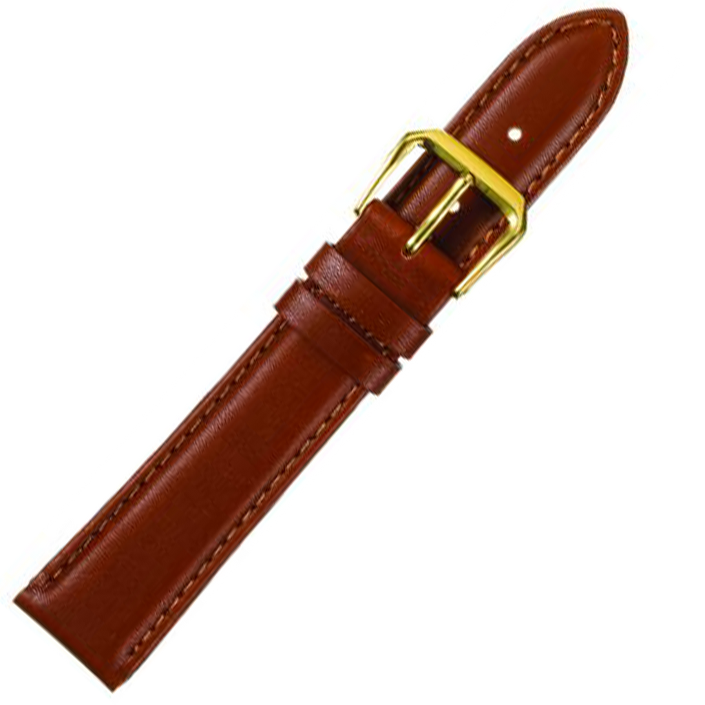 Alpine Watchstrap - Smooth Padded Stitched