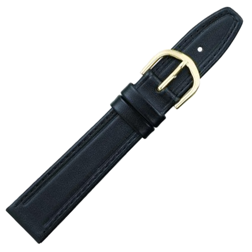 Alpine Watchstrap - Flat Stitched Leather