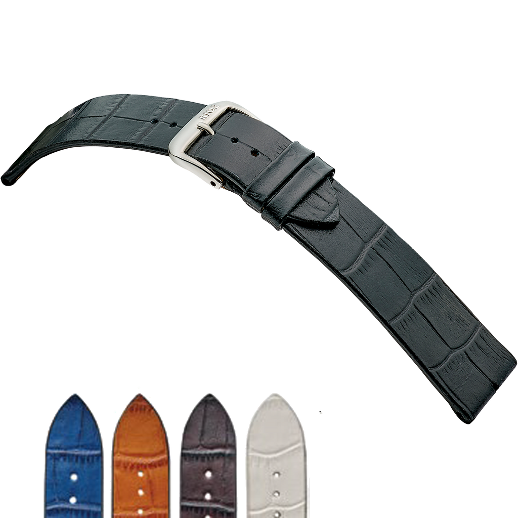 Rios 1931 Watch Bands - Miami - Embossed Alligator Grain