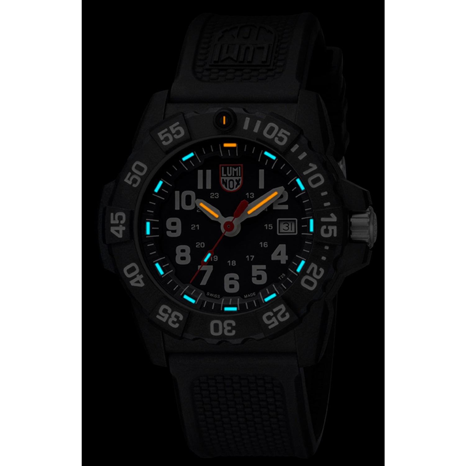 Luminox Navy Seal Watch - 3500 Series Black/White