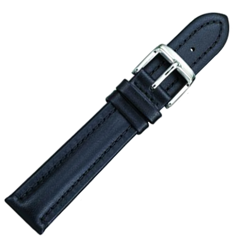 Alpine Watchstrap - Padded Stitched Waterproof Leather