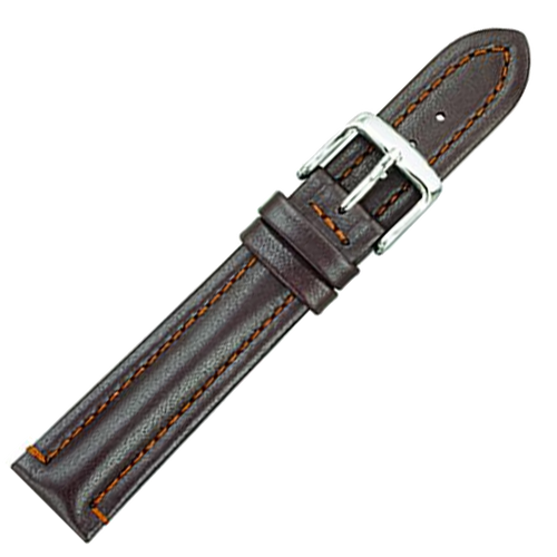Alpine Watchstrap - Padded Stitched Waterproof Leather