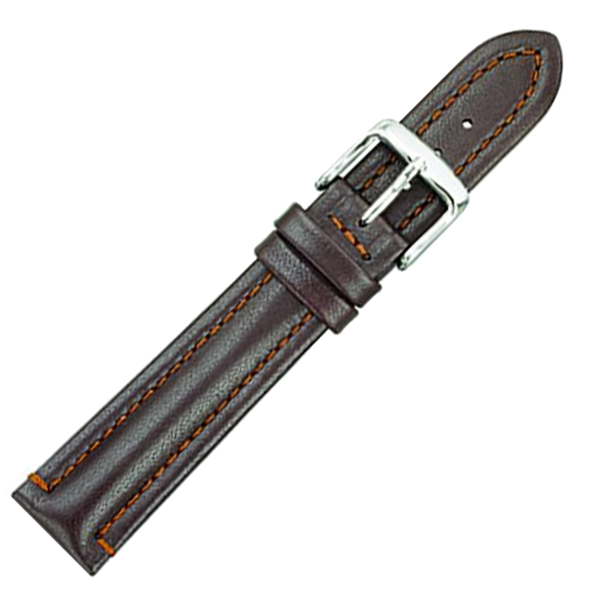 Alpine Watchstrap - Padded Stitched Waterproof Leather