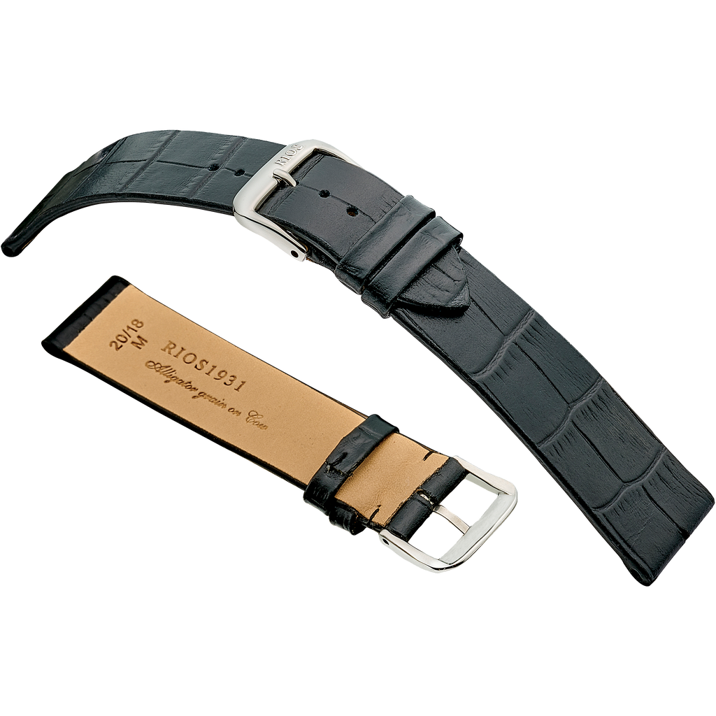Rios 1931 Watch Bands - Miami - Embossed Alligator Grain