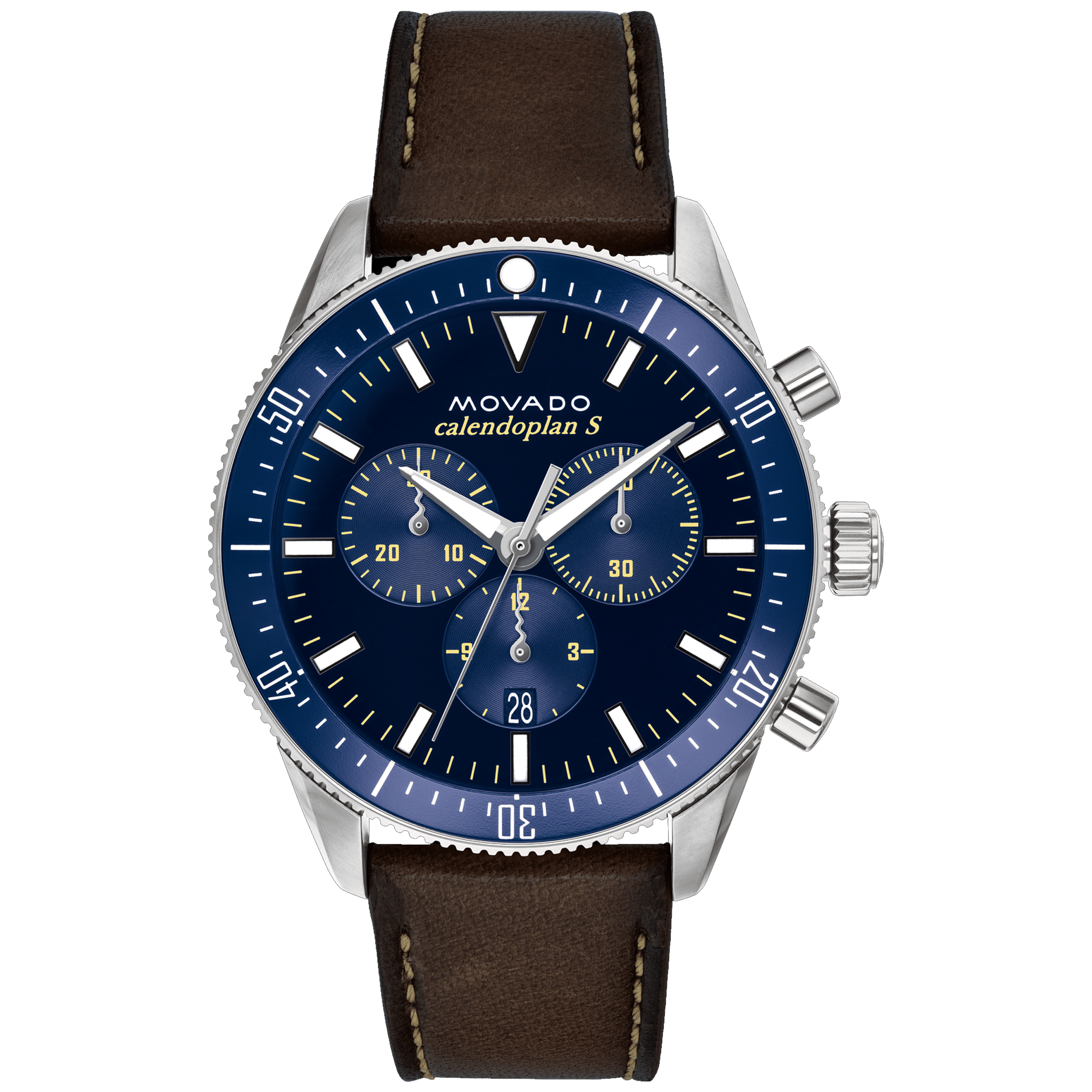 Movado Watch Heritage Series - 43mm Calendoplan S 3650121