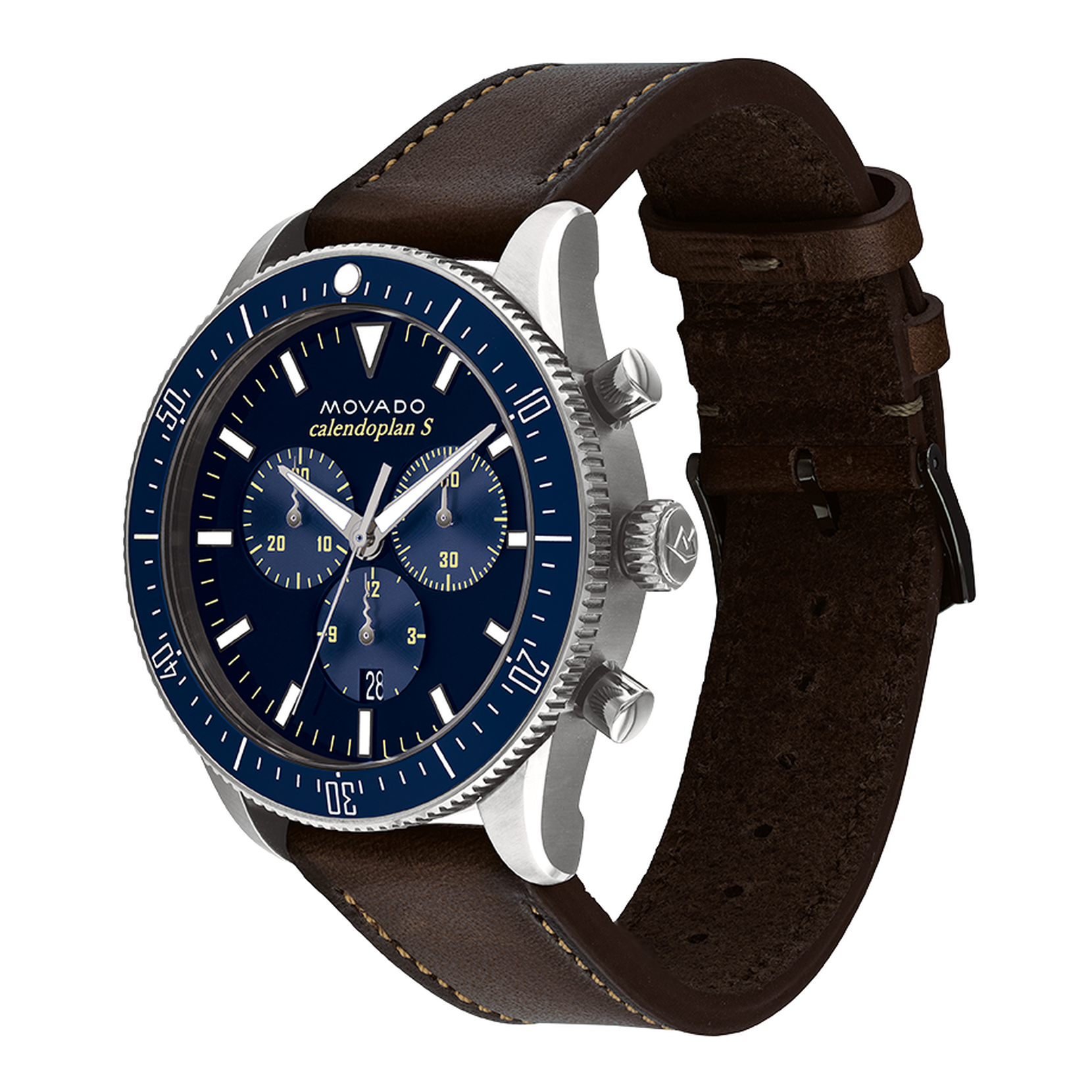 Movado Watch Heritage Series - 43mm Calendoplan S 3650121