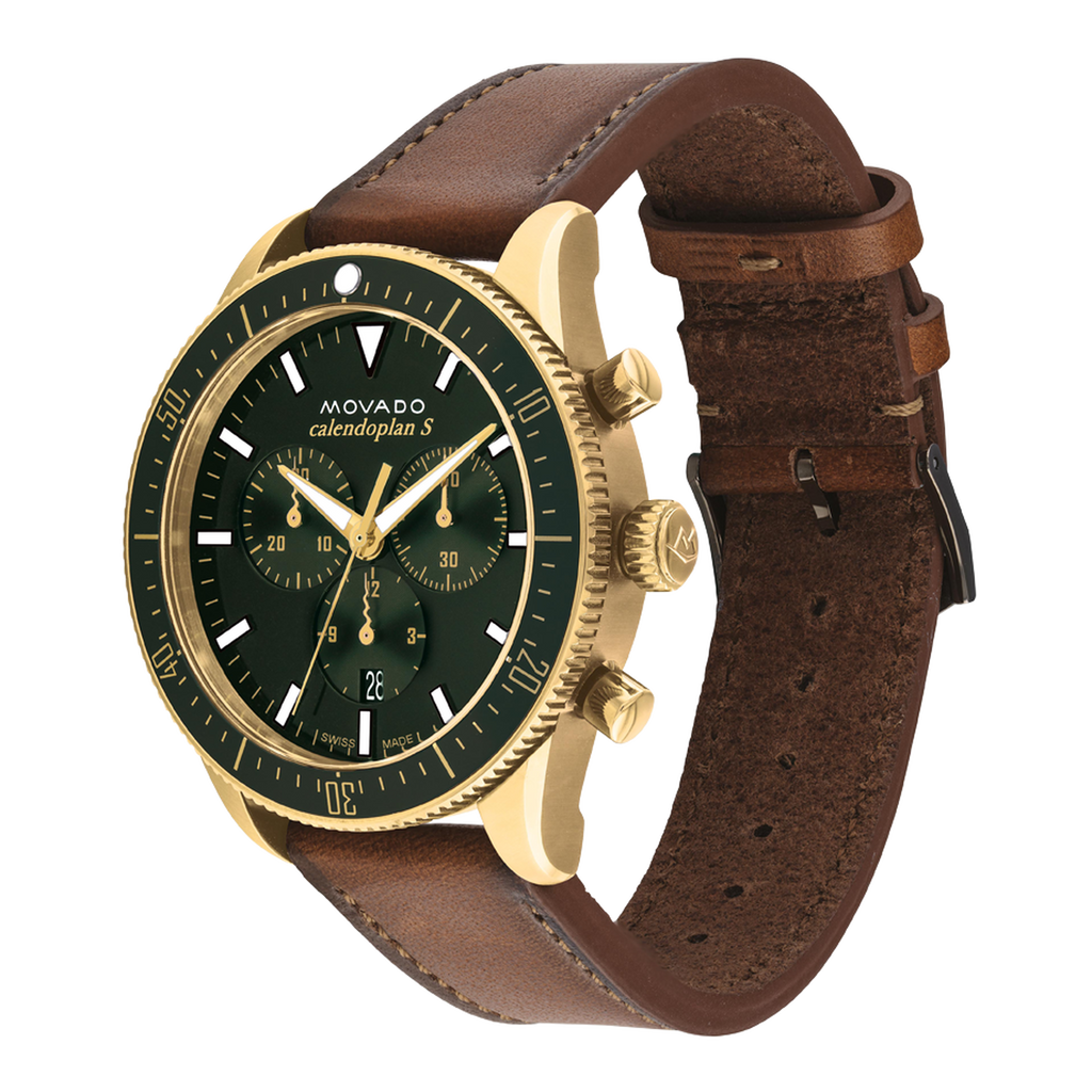 Movado Watch Heritage Series - 43mm Calendoplan S 3650122