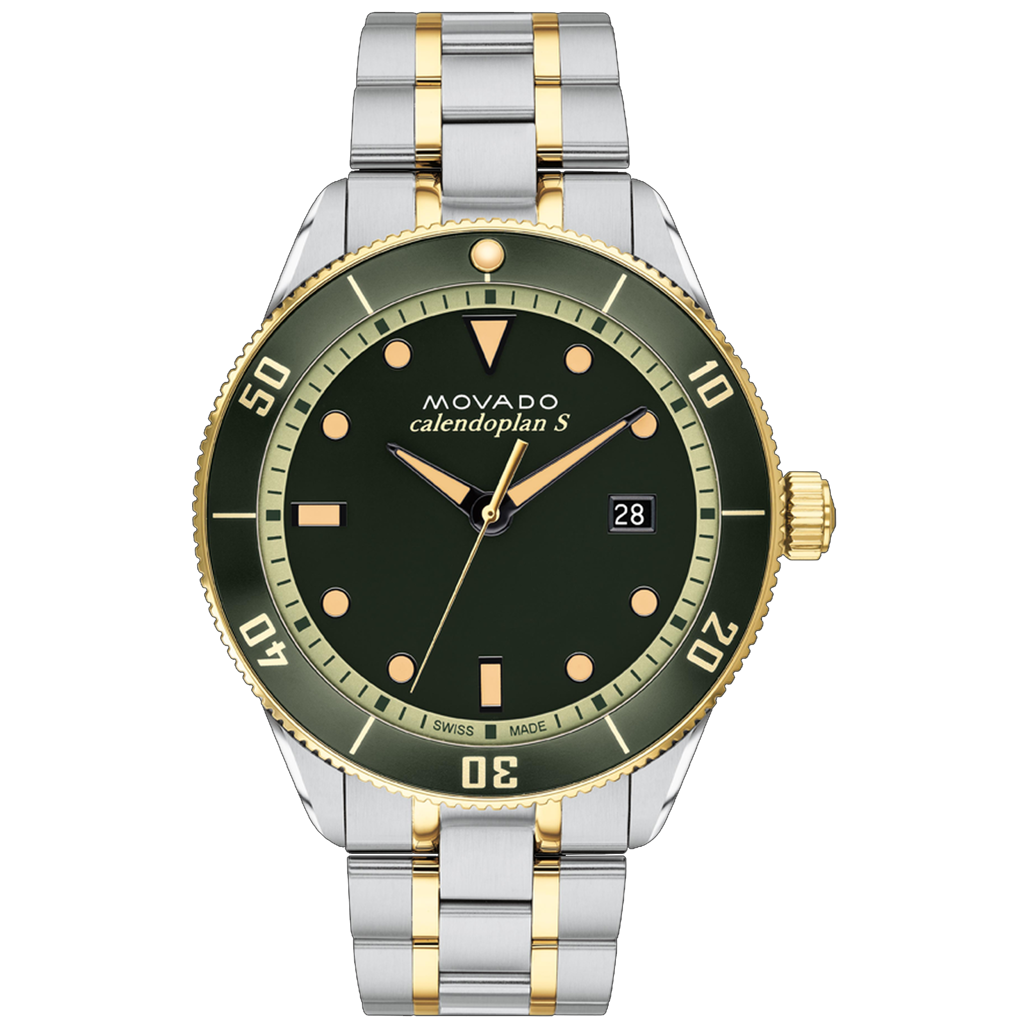 Movado Watch Heritage Series - 43mm Calendoplan S 3650127