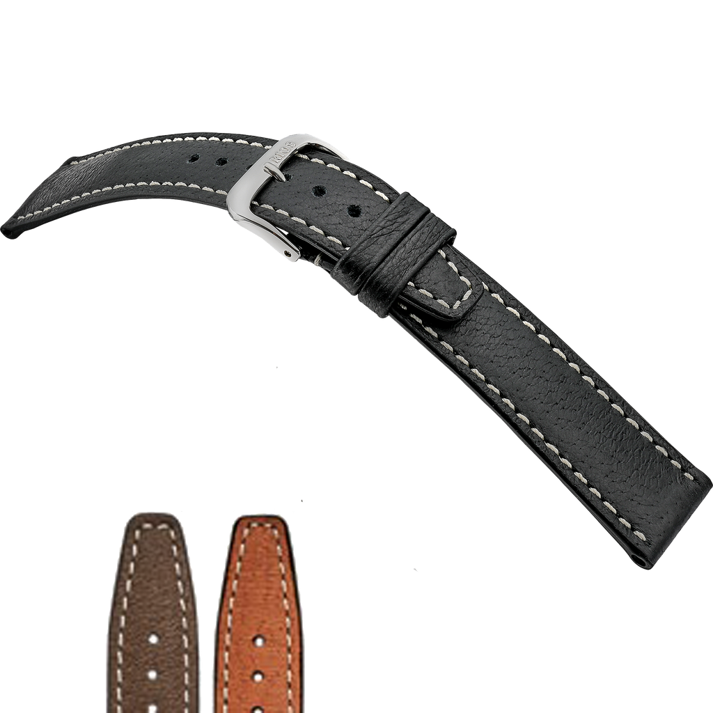 Rios 1931 Watch Bands - Havana - Genuine Pig Skin