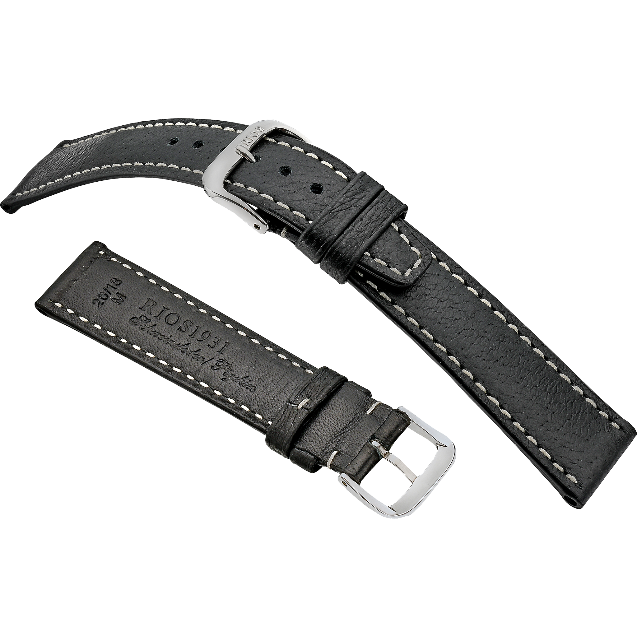 Rios 1931 Watch Bands - Havana - Genuine Pig Skin