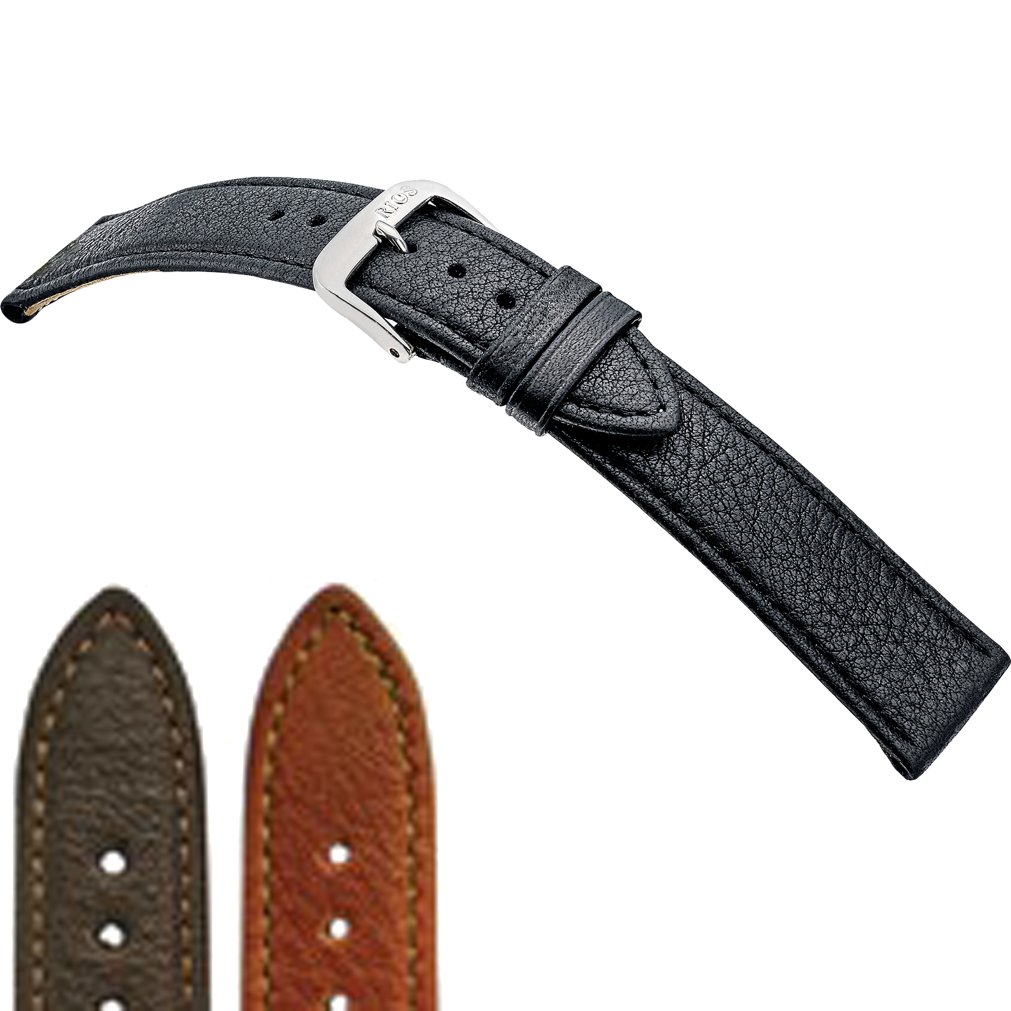 Rios 1931 Watch Bands - Waging - Genuine Certified Organic Leather