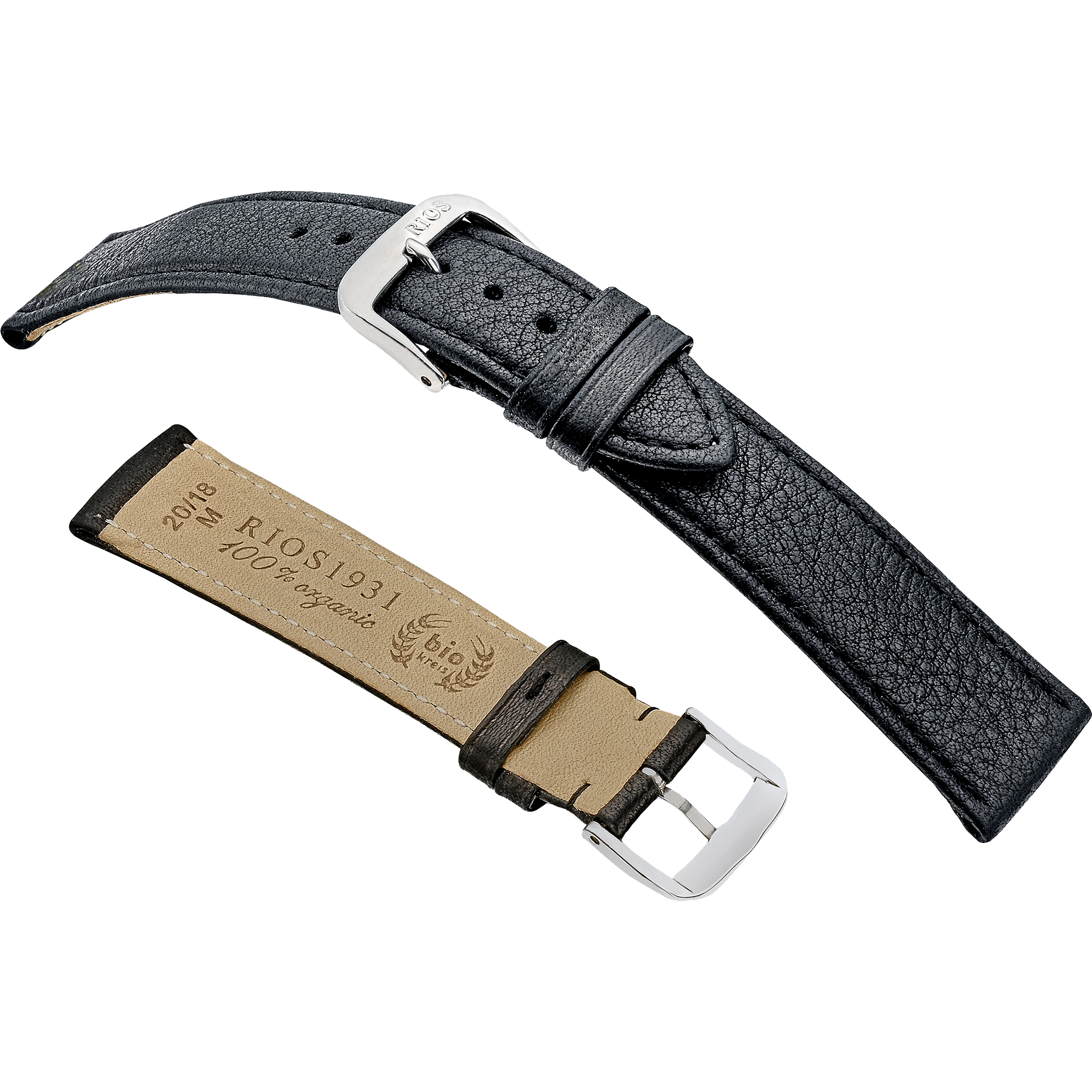 Rios 1931 Watch Bands - Waging - Genuine Certified Organic Leather