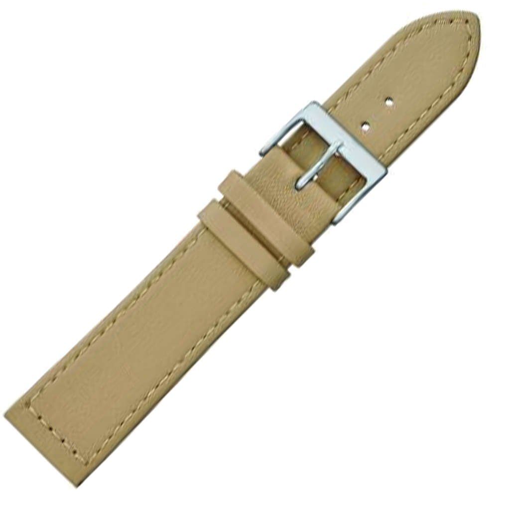 Alpine Watchstrap - Flat Stitched Leather