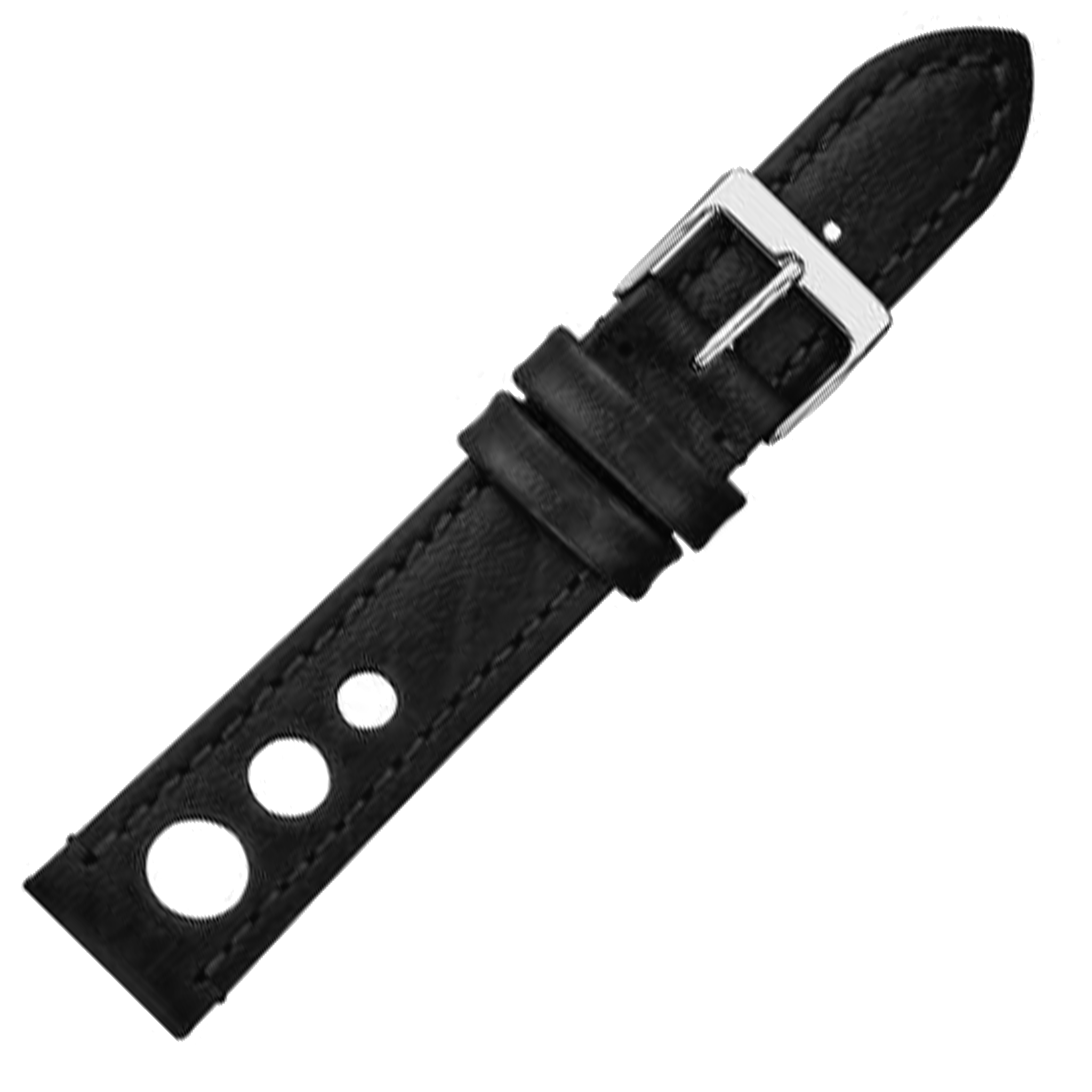 Alpine Leather Watchstrap - Flat Stitched Rally